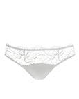 Sheer Lingerie Fleur of England Underwear White / XS Signature Lace Thong