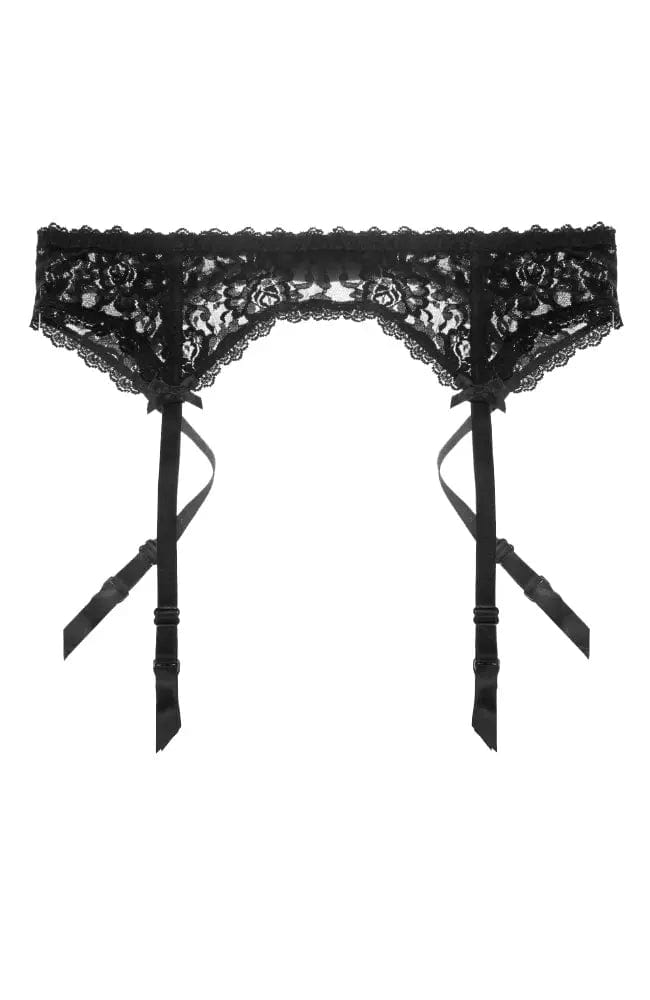 Sheer Lingerie Hanky Panky Underwear Black / 9001 / S Lace Garter Belt