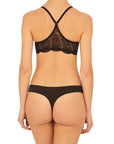 Sheer Lingerie Natori Lingerie Sets Lush Front Close Contour Bra and Thong Set