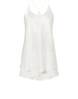 Sheer Lingerie Olivia von Halle Loungewear Ivory / XS Bella Ivory Silk Camisole & Shorts