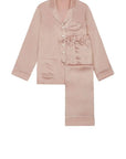 Sheer Lingerie Olivia von Halle Loungewear Oyster Ivory / XS Coco Oyster Ivory Silk Pajama Set