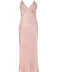 Sheer Lingerie Olivia von Halle Loungewear Oyster / 1001 / XS Issa Oyster Silk Slip Dress