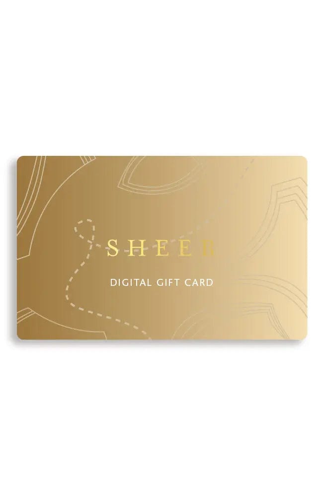 Digital Gift Card-Gift Cards-Sheer-SHEER, SHEER, Luxury lingerie brand, Luxury lingerie Hong Kong, Designer lingerie HK, Designer lingerie online, International luxury lingerie, Luxury lingerie gift ideas, buy lingerie online, Designer lingerie global delivery, Luxury lingerie shipping to Australia, Luxury lingerie shipping to Singapore