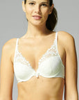 Sheer Lingerie Simone Perele Bras Natural / 34E/DD Wish Plunging Push Up Bra