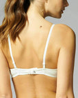 Sheer Lingerie Simone Perele Bras Natural / 34E/DD Wish Plunging Push Up Bra