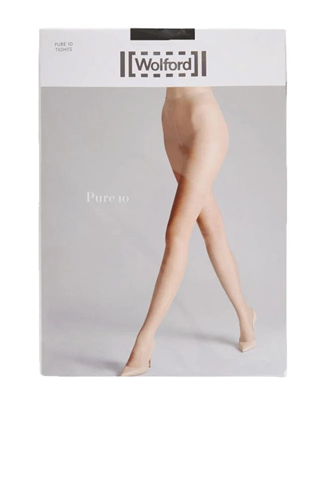 Sheer Lingerie Wolford Accessories Black / XS Pure 10 Tights