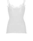 Sheer Lingerie Zimmerli Loungewear White / L Richelieu Cotton Lace Camisole