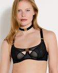 Nara Layered Mesh Wire Bra