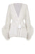 %shop_name_% Gilda & Pearl_Diana Silk and Marabou Feather Robe _ Loungewear_ 4000.00