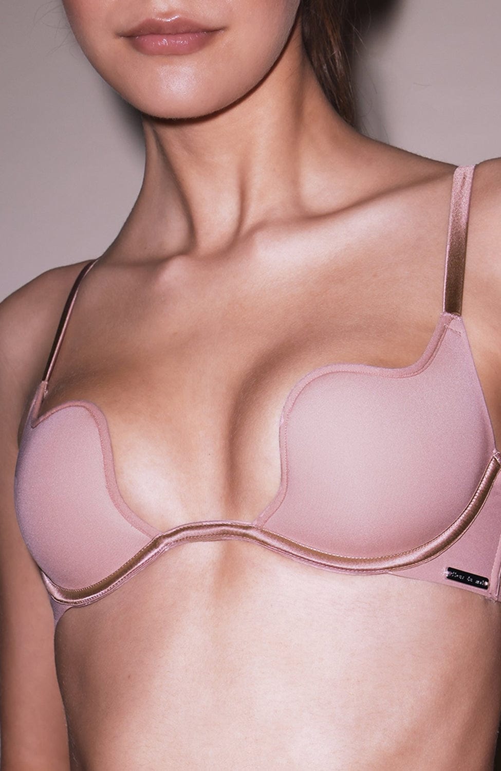Le Stretch Micro U-Plunge Push Up Bra Bundle Set