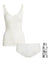 Maude Prive Cotton Lace Tank, Hipster and Silk Wash Gift Set