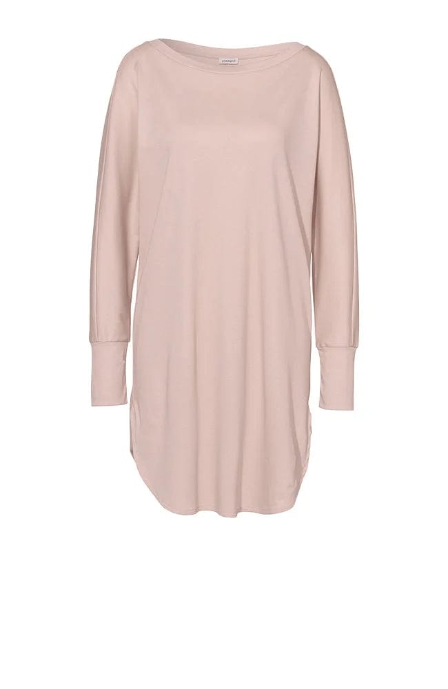 %shop_name_% Zimmerli_Supreme Green Cotton Long Sleeve Dress _ Loungewear_ 