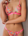 %shop_name_% Nette Rose_Zandi Triangle Bralette and Daisy String Set _ Lingerie Sets_