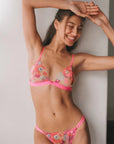 %shop_name_% Nette Rose_Zandi Triangle Bralette and Daisy String Set _ Lingerie Sets_