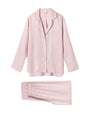Feminine Stripes Pajama Long Set