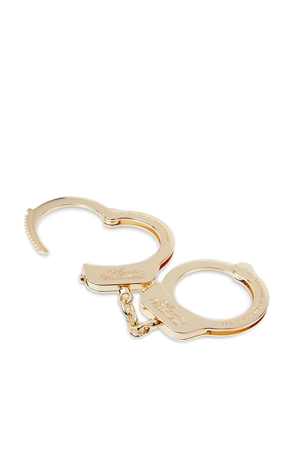 Sheer Lingerie Agent Provocateur Accessories Gold Clear / O/S Audria Double Cuff