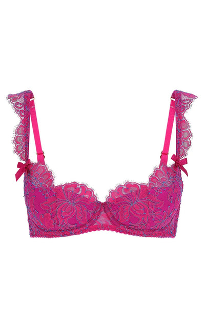 Sheer Lingerie Agent Provocateur Bras Magenta / 32B Emiliana Bra
