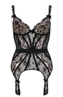 Sheer Lingerie Agent Provocateur Bras Black / 1 Floria Basque Corset
