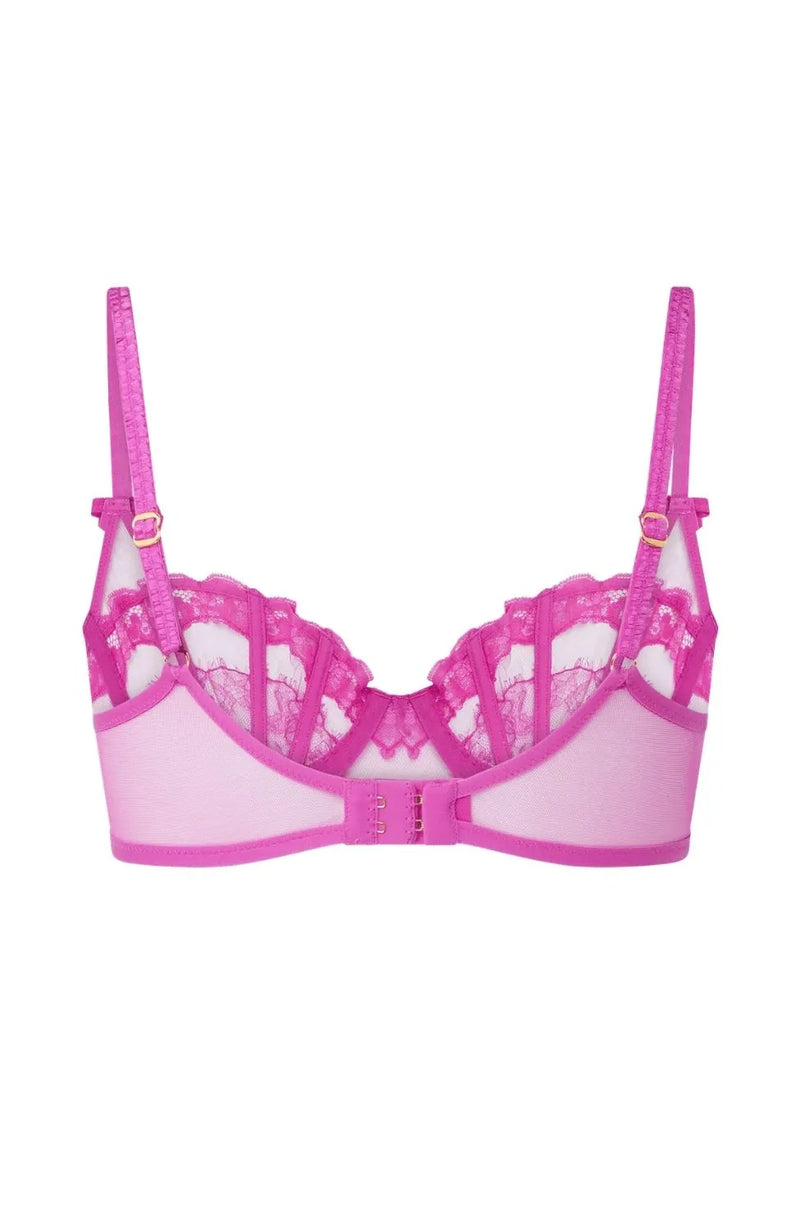 Sheer Lingerie Agent Provocateur Bras Mariann Balcony Bra