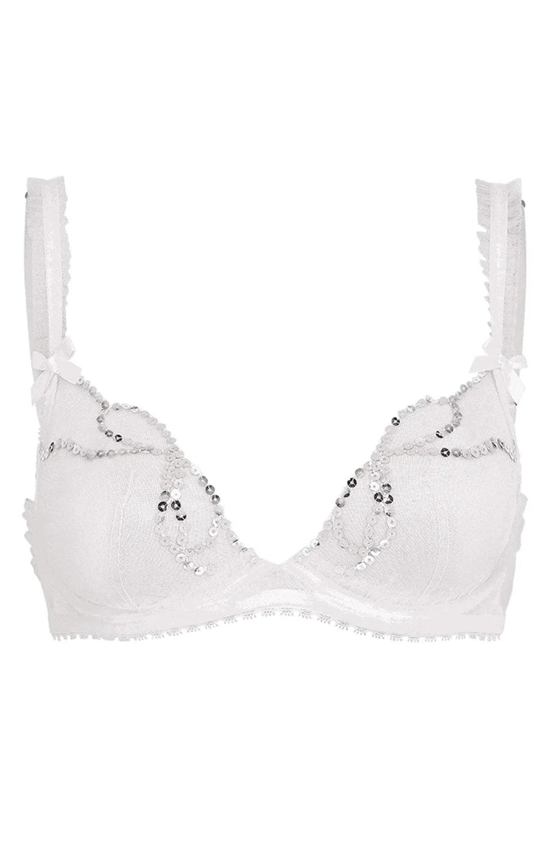 Sheer Lingerie Agent Provocateur Bras White / 32B Melle Bra