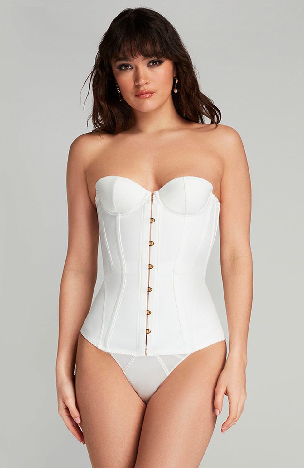 Sheer Lingerie Agent Provocateur Bras Mercy Satin Corset