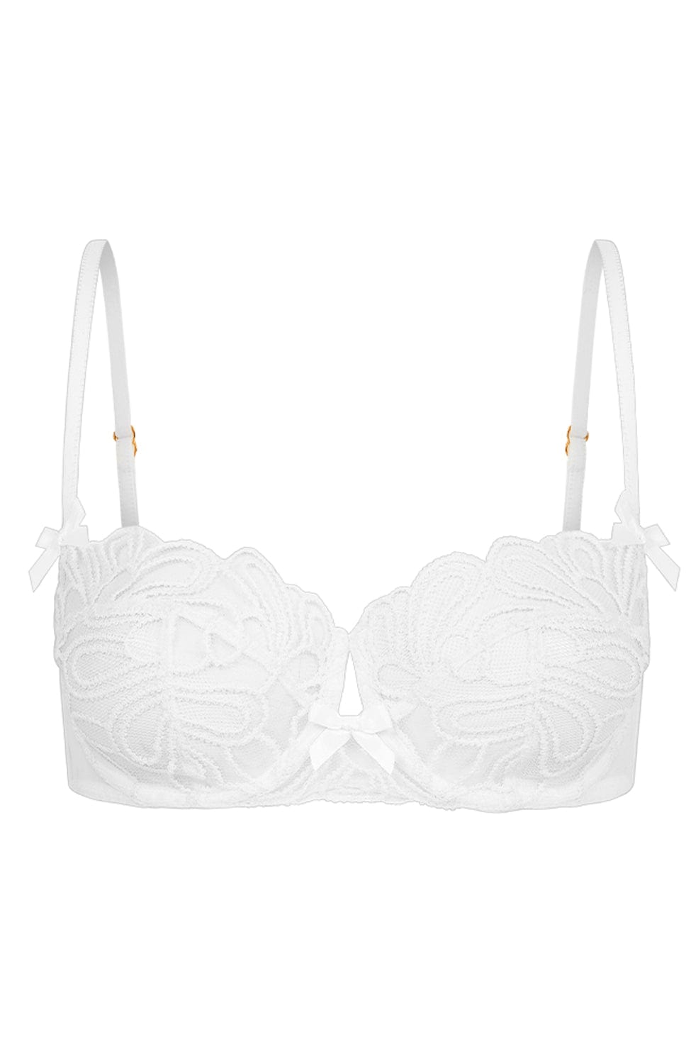 Sheer Lingerie Agent Provocateur Bras White / 32B Nelle Bra