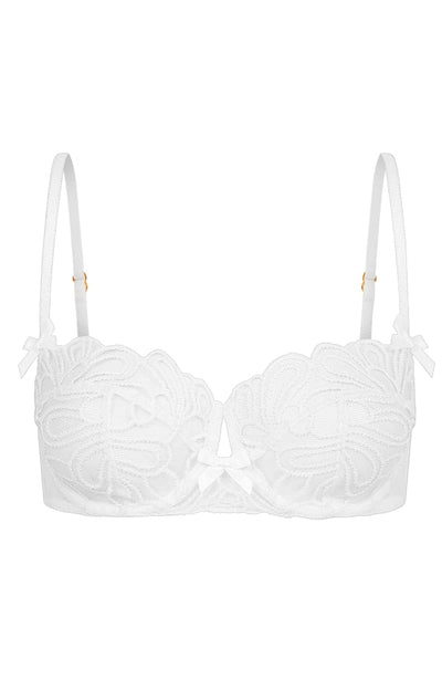 Sheer Lingerie Agent Provocateur Bras White / 32B Nelle Bra