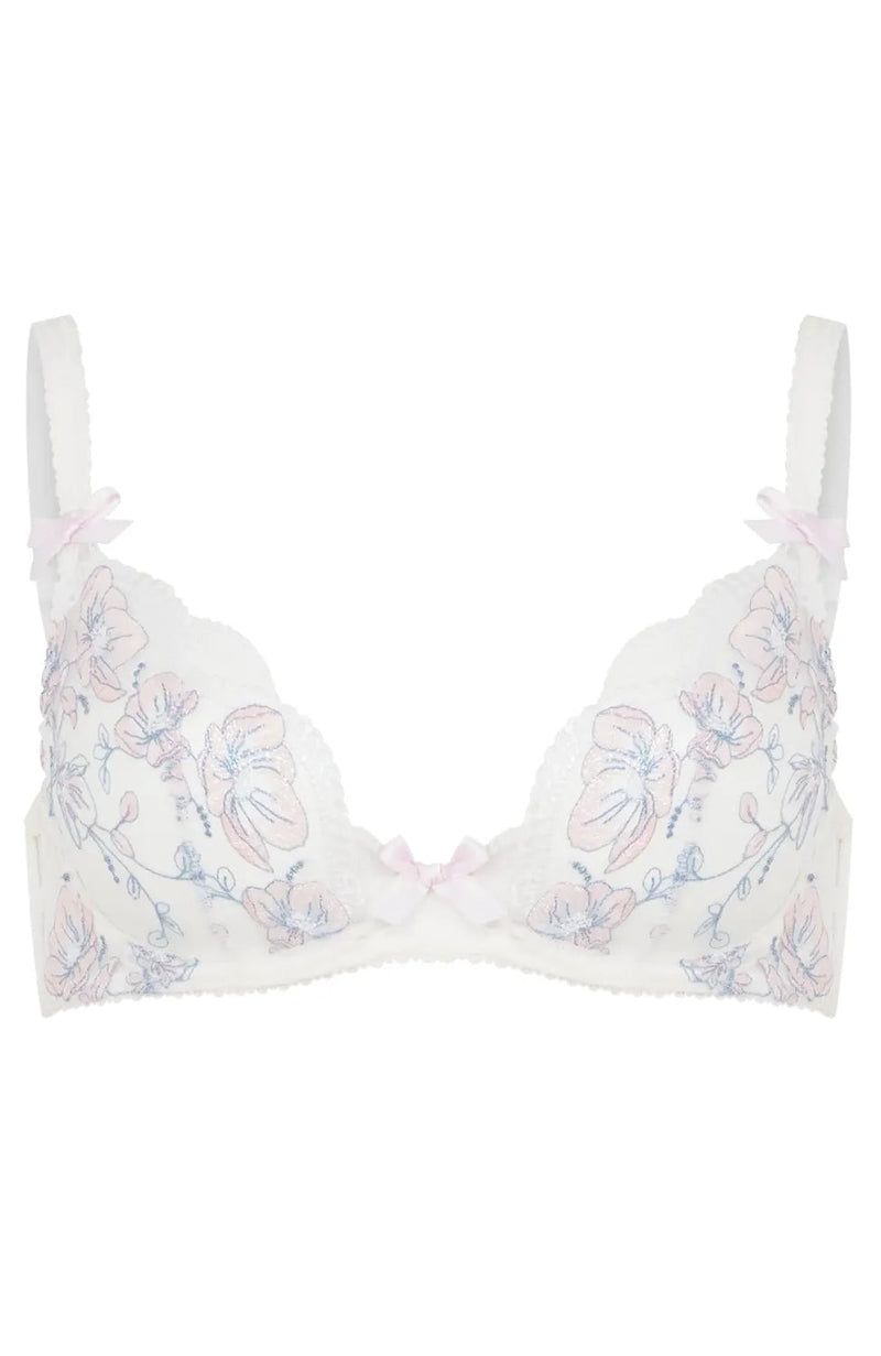 Sheer Lingerie Agent Provocateur Bras Winnette Plunge Underwired Bra
