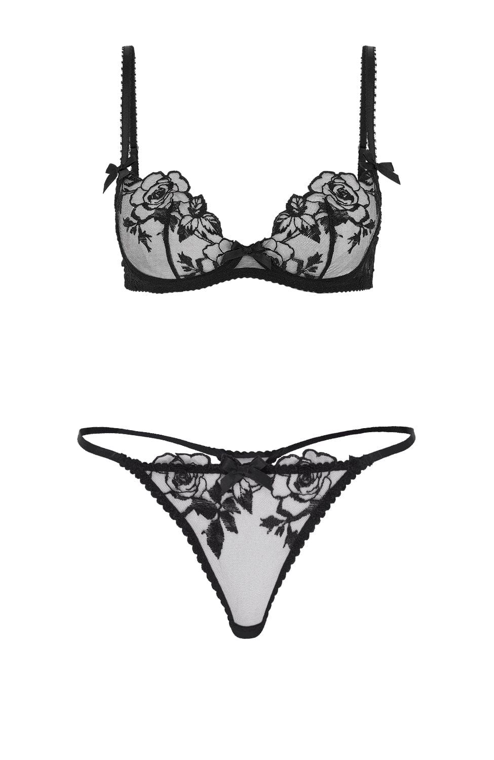 Sheer Lingerie Agent Provocateur Lingerie Sets Callypso Bra and Thong Set