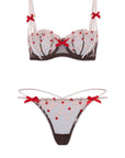 Sheer Lingerie Agent Provocateur Lingerie Sets Dawne Bra and Thong Set