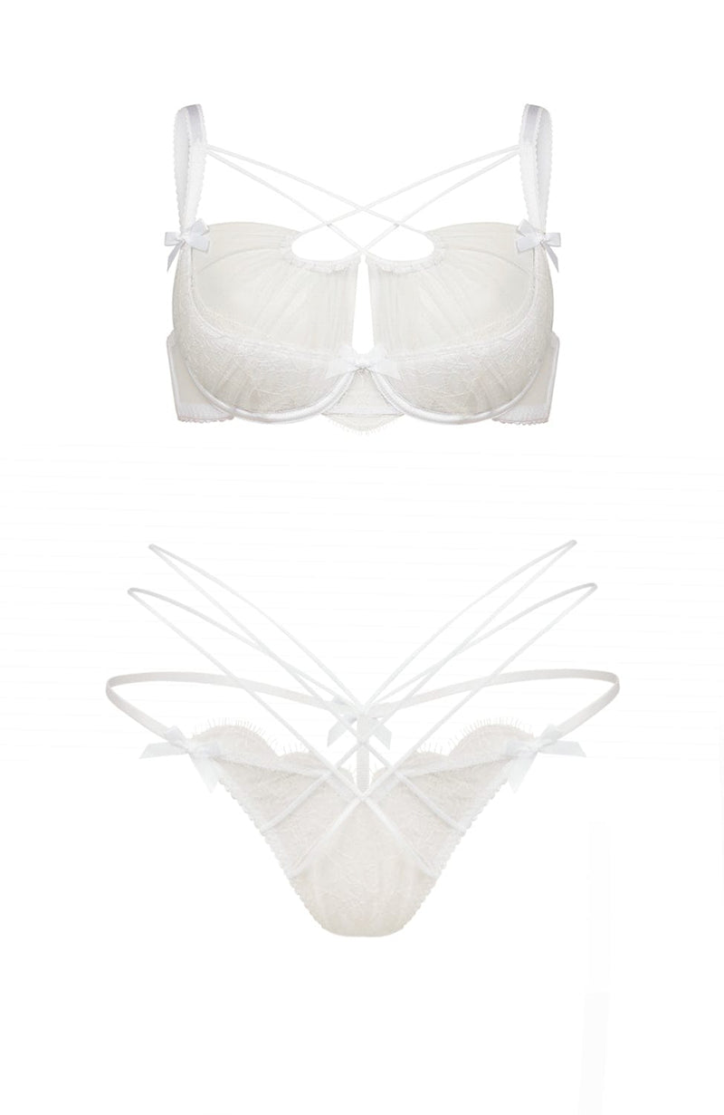 Sheer Lingerie Agent Provocateur Lingerie Sets Halley Bra and Thong Set
