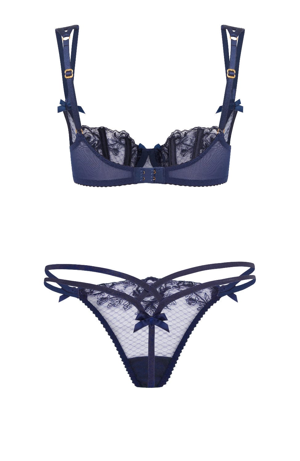 Sheer Lingerie Agent Provocateur Lingerie Sets Rosia Bra and Thong Set