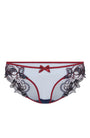 Sheer Lingerie Agent Provocateur Underwear Plum Navy / 0 Lindie Brief