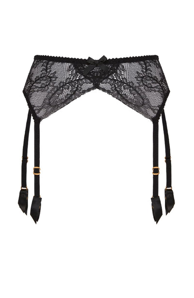 Sheer Lingerie Agent Provocateur Underwear Black / 2501 / 1 Love Suspender