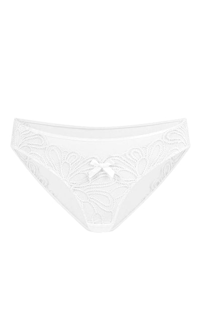 Sheer Lingerie Agent Provocateur Underwear White / 2502 / 1 Nelle Brief