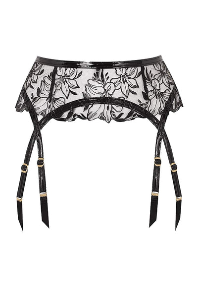 Sheer Lingerie Agent Provocateur Underwear Black / 9001 / 1 Ozella Suspender