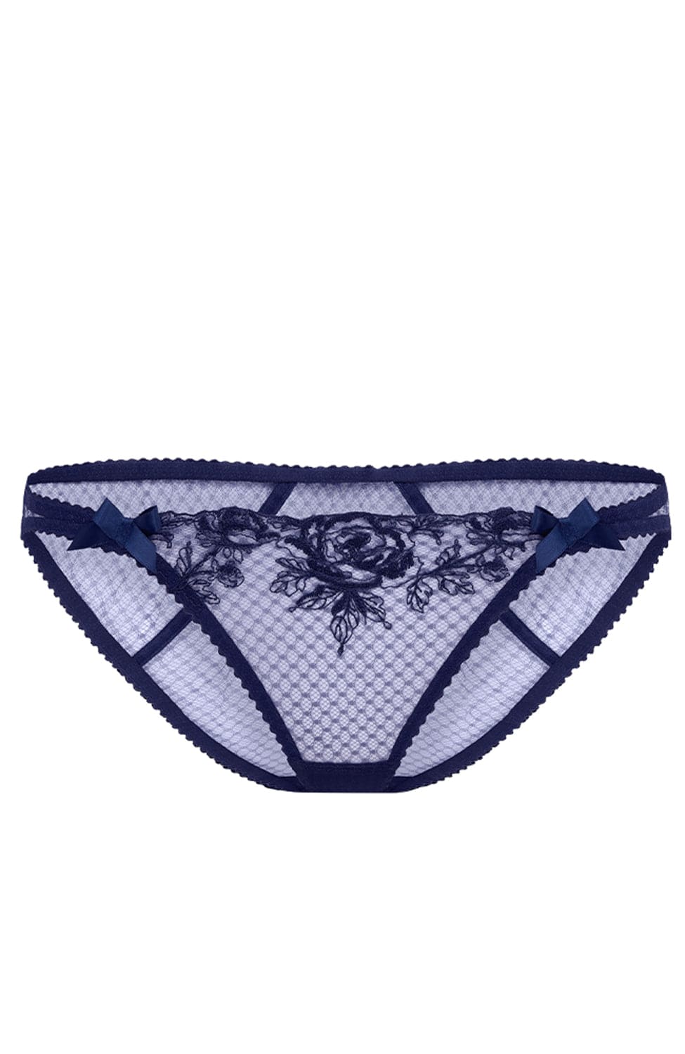 Sheer Lingerie Agent Provocateur Underwear Navy / 1 Rosia Brief