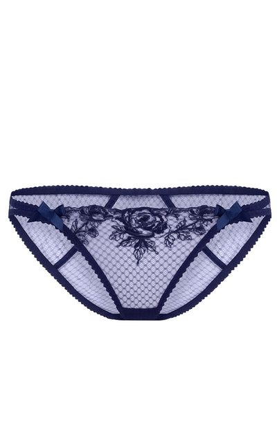 Sheer Lingerie Agent Provocateur Underwear Navy / 1 Rosia Brief