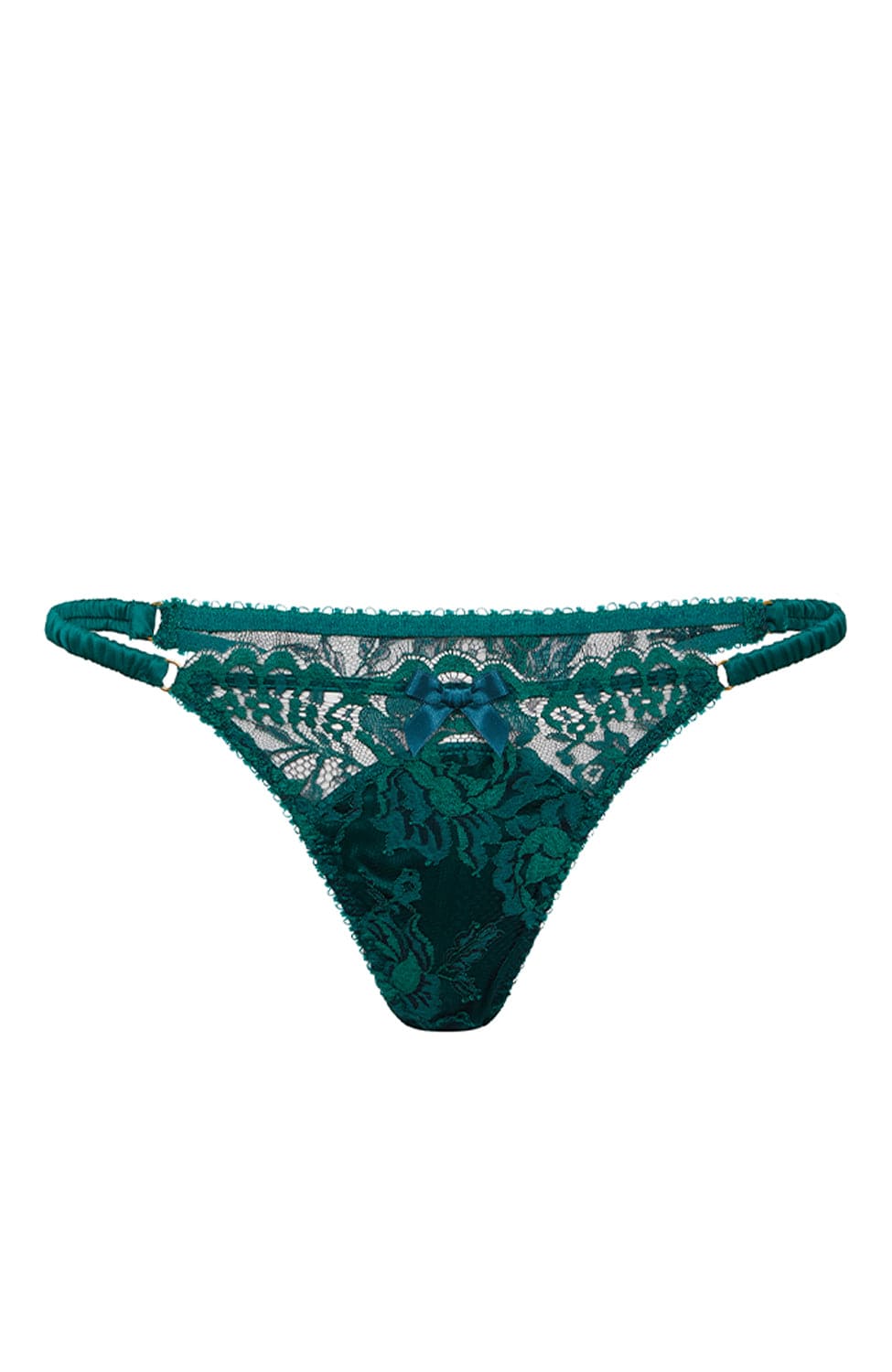 Sheer Lingerie Agent Provocateur Underwear Green / 2501 / 1 Solanna Thong