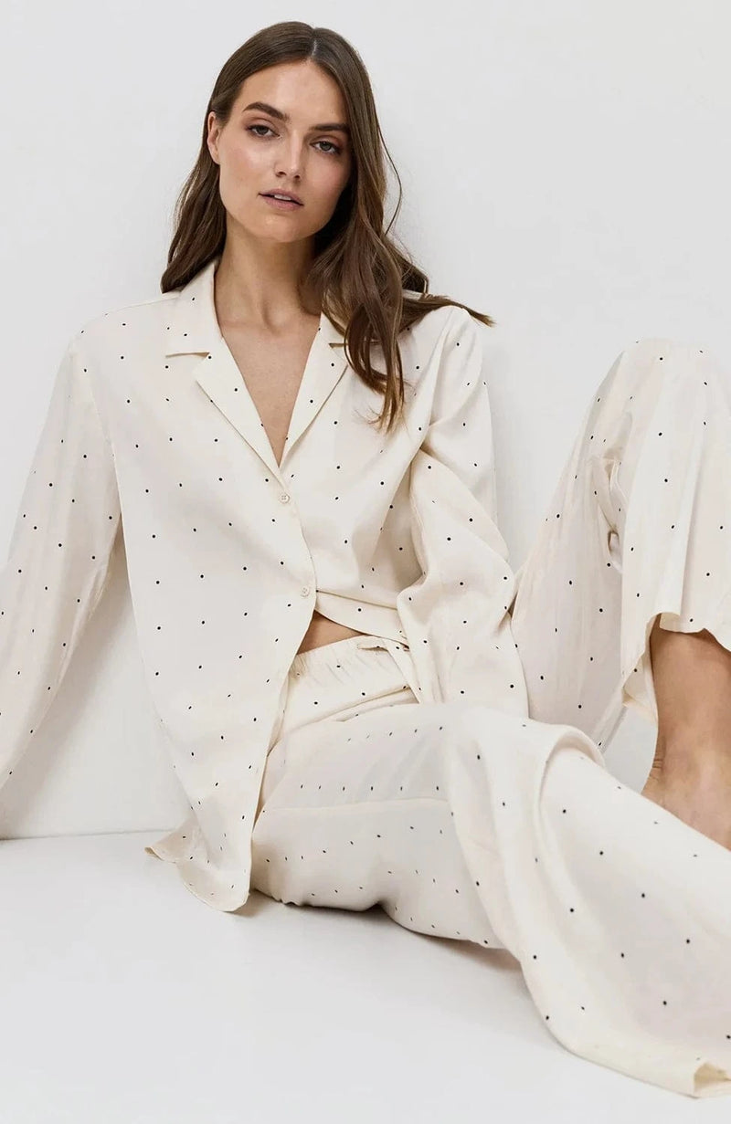 Sheer Lingerie Aruelle Loungewear Alba Long Pajama Set