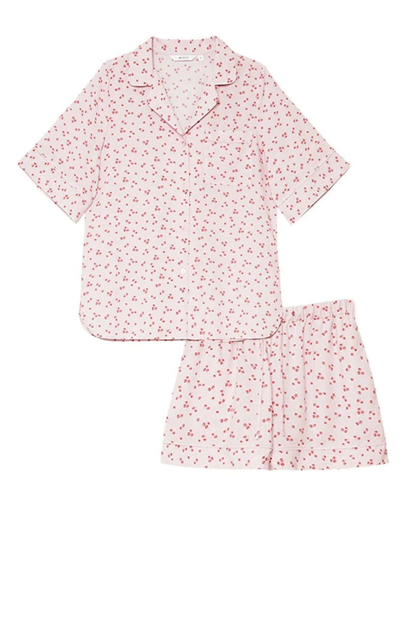 Sheer Lingerie Aruelle Loungewear Blossom Short Pajama Set