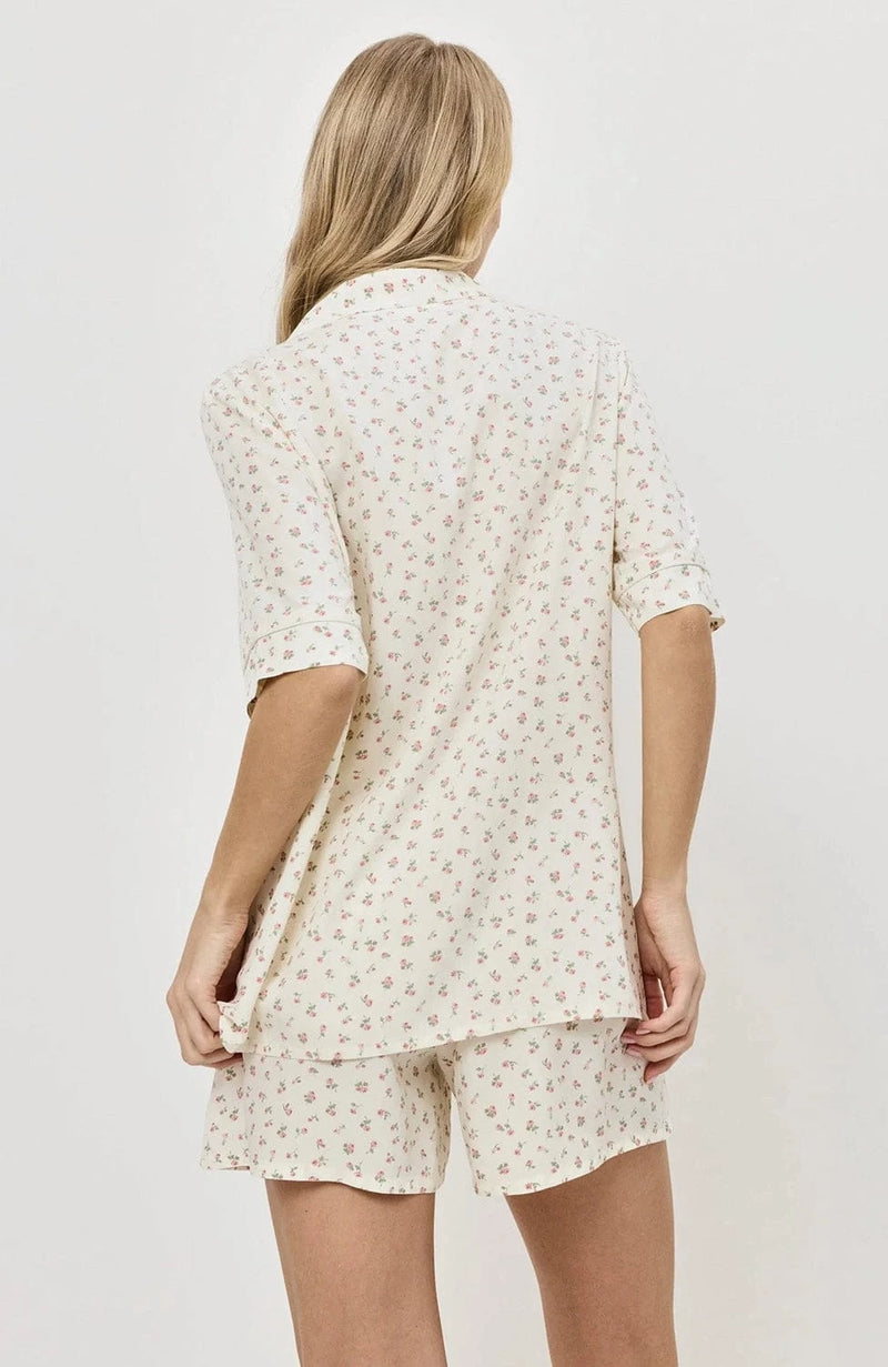 Sheer Lingerie Aruelle Loungewear Caprielle Short Pajama Set