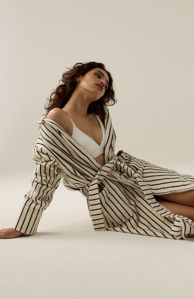 Lana Bathrobe-Loungewear-Aruelle-SHEER, SHEER, Luxury lingerie brand, Luxury lingerie Hong Kong, Designer lingerie HK, Designer lingerie online, International luxury lingerie, Luxury lingerie gift ideas, buy lingerie online, Designer lingerie global delivery, Luxury lingerie shipping to Australia, Luxury lingerie shipping to Singapore