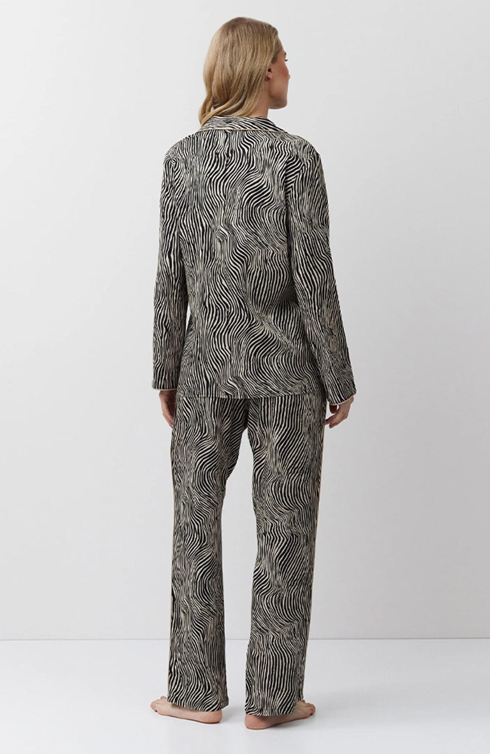 Sheer Lingerie Aruelle Loungewear Linna Long Pajama Set