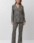 Sheer Lingerie Aruelle Loungewear Linna Long Pajama Set