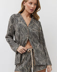 Sheer Lingerie Aruelle Loungewear Linna Short Pajama Set