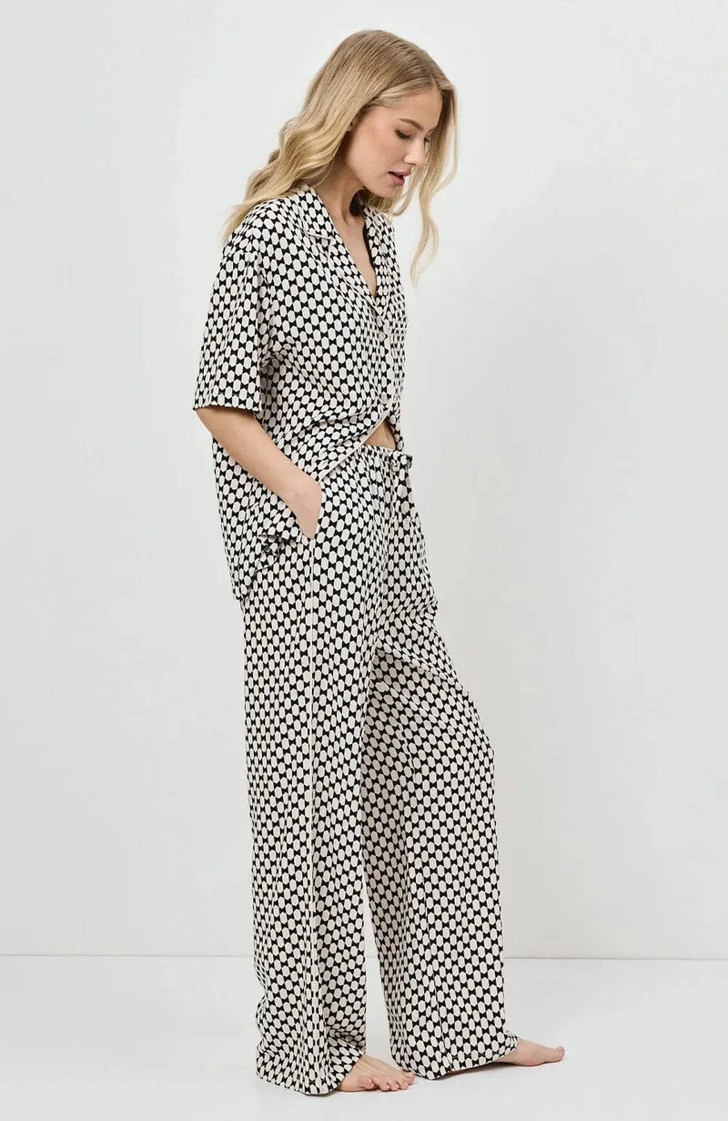 Sheer Lingerie Aruelle Loungewear Vesper Long Pajama Set