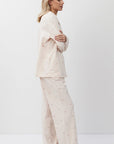 Sheer Lingerie Aruelle Loungewear Yvette Long Pajama Set