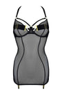 Sheer Lingerie Bordelle Bodywear Black / 1 Nara Dress