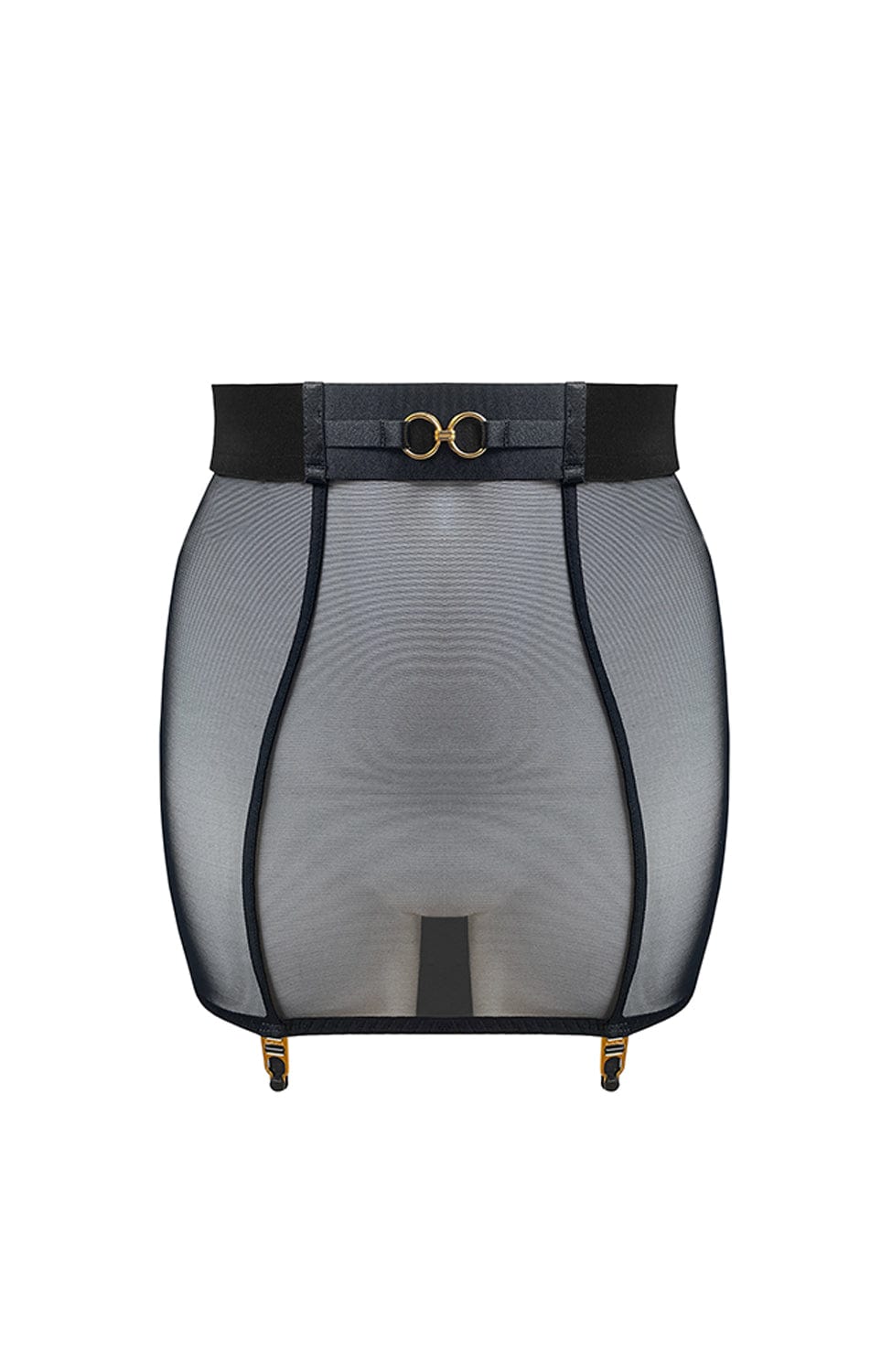 Sheer Lingerie Bordelle Bodywear Black / 1 Retta Skirt